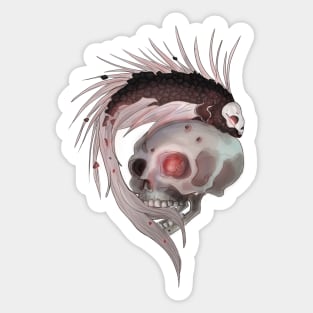 Death Fish Sticker